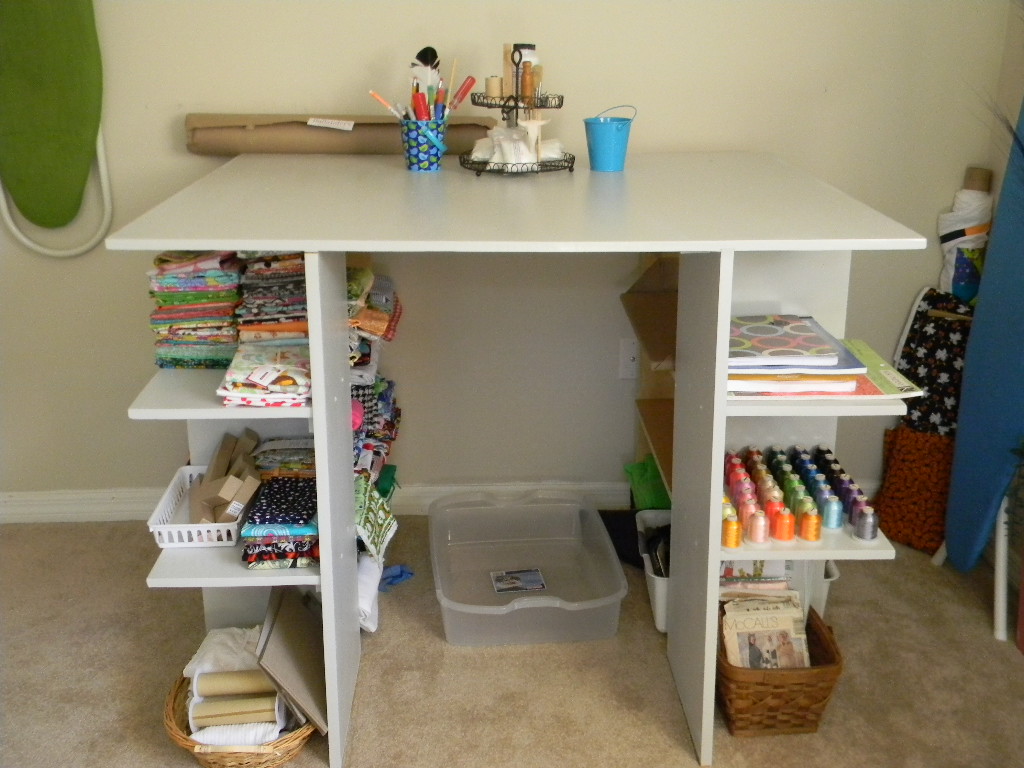 Paper to Thread: Craft Table and Mini Craft Room Reveal