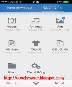 tải uc browser cho iphone