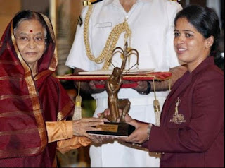 Tejaswini Sawant Arjuna Award 2011