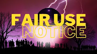 Fair use notice for UFO Sighting's Footage.