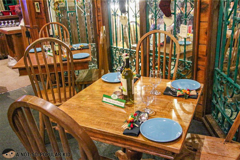 Interior of Forrest House in Baguio City