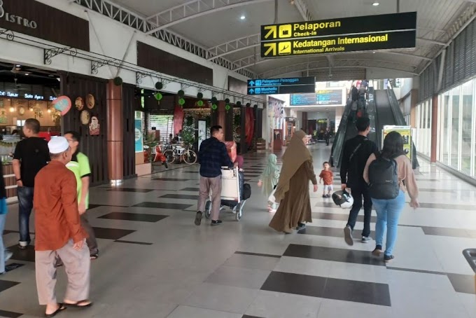 Posko Monitoring Angkutan Lebaran Idul Fitri 1445 Hijiriah di Bandara SSK II Pekanbaru Resmi Ditutup