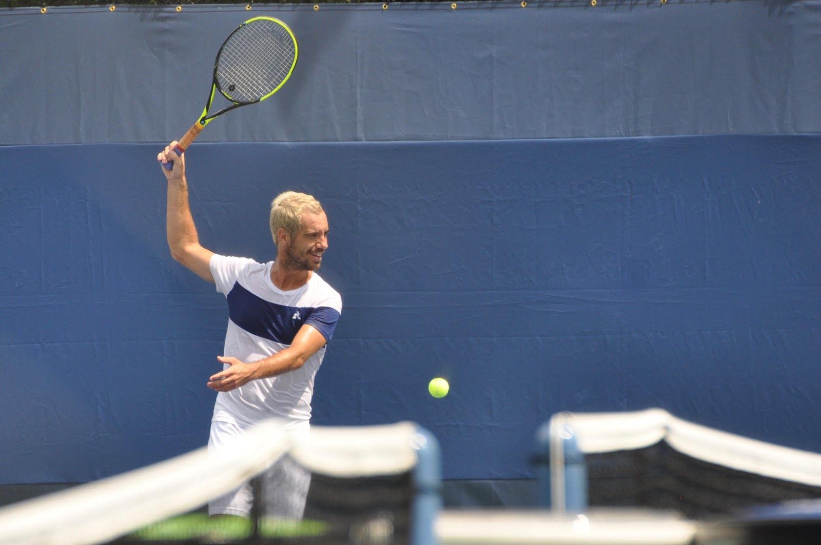 Richard Gasquet と旅の記録 18 Us Open に行ってきました その2 ガスケ発見 Richard Gasquet と旅の記録 18 Us Open に行ってきました その2 ガスケ発見
