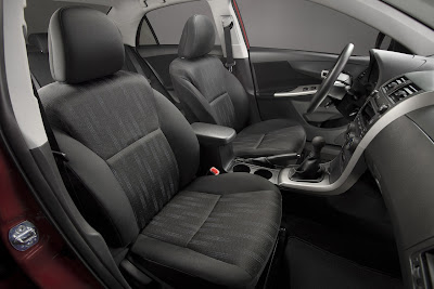 2011 Toyota Corolla Front Seats