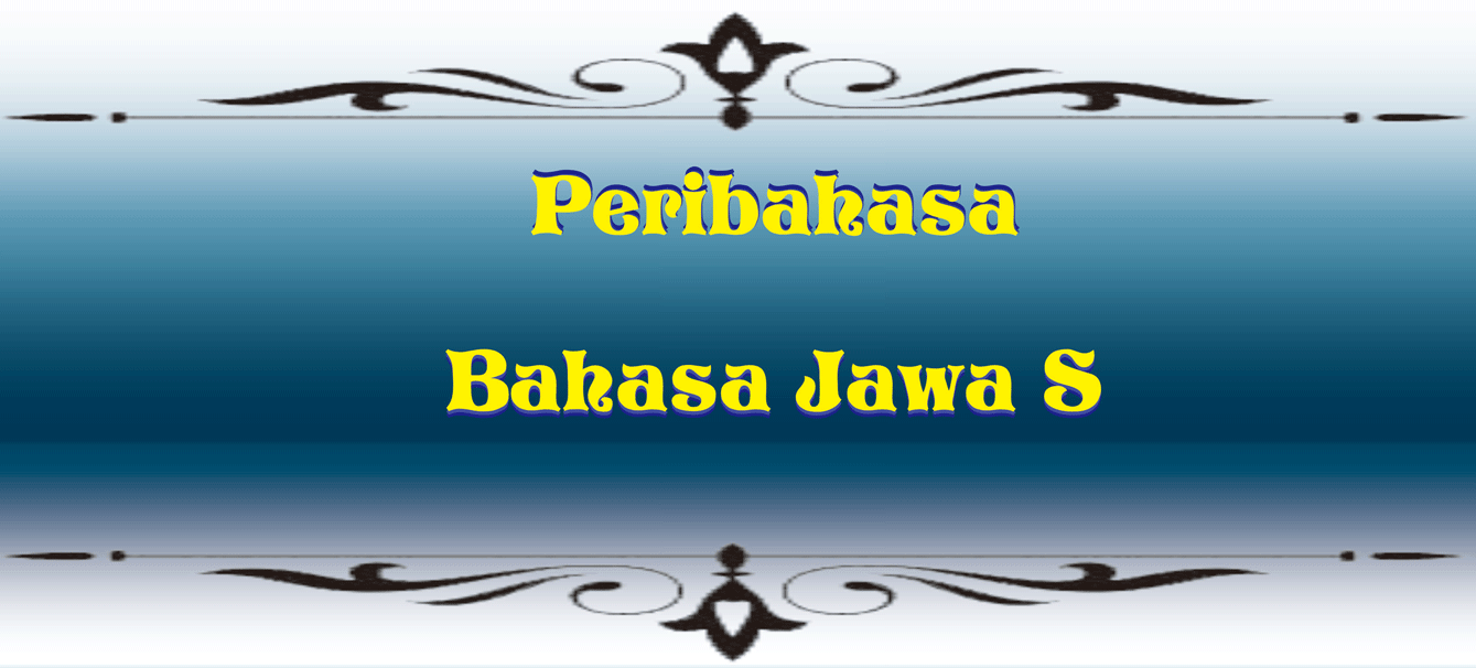 Peribahasa Bahasa Jawa S