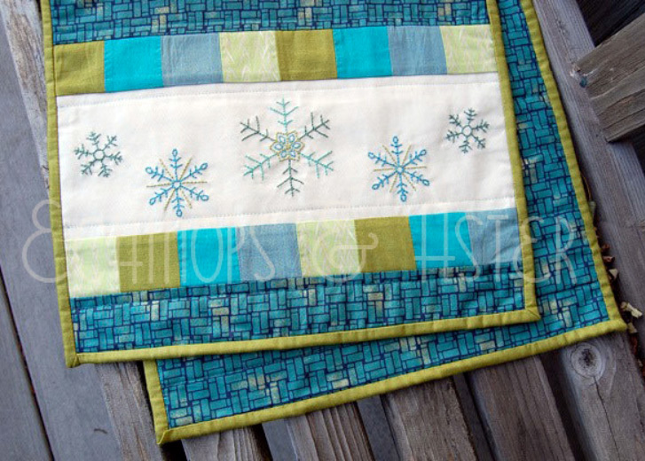 Quilted Table Runner Tutorial and Pattern