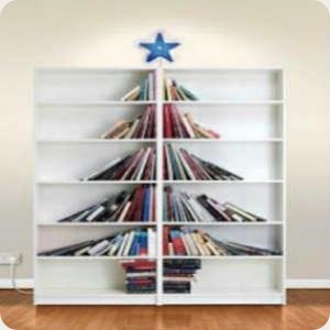 Libreria albero di natale