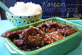 Korean Beef Bulgogi & Rice