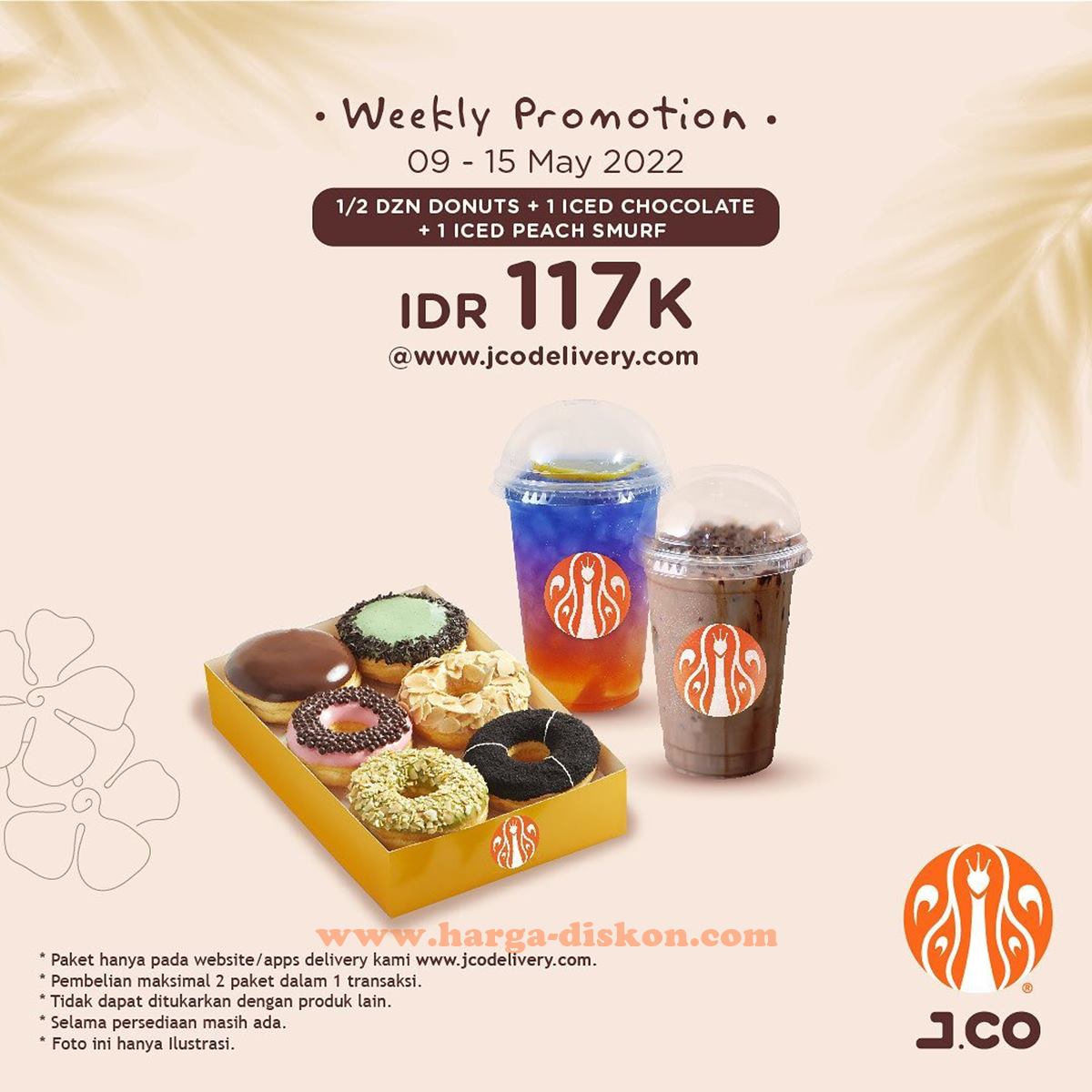 Promo JCO Delivery Weekly Promotion Periode 9 - 15 Mei 2022
