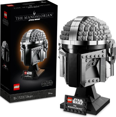 Lego Star Wars helm Mandalorian