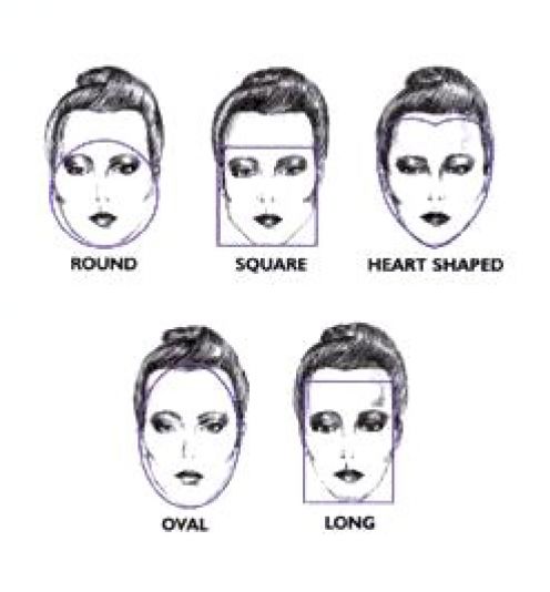 Updo Short Hairstyles for Long Face Shape Women
