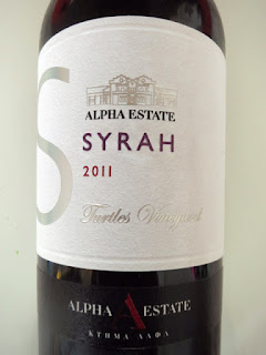 Alpha Estate Turtles Vineyard Syrah 2011 - IGP Florina, Greece (89 pts)