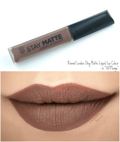 Rimmel London | Stay Matte Liquid Lip Colour in "733 Plunge": Review and Swatches