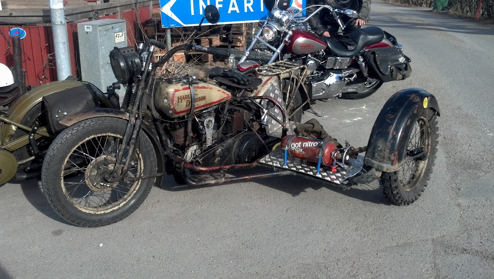  Harley Davidson And The Marlboro Man Bike 