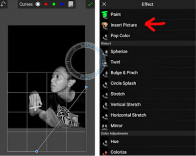 buat Asap Rokok Berwarna Dengan PicSay Pro Android 