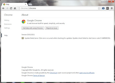 Google Chrome 25.0.1364.5 Dev