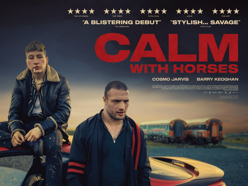 calm with horses poster