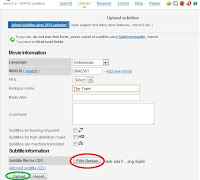 Cara Upload Subtitle ke Internet