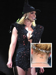 Britney Spears Tattoo Removed