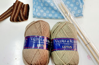materiales mochila lana valeria di roma