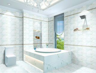 White Floor On Bathroom Images