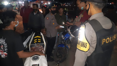 Pakai Kenalpot Racing R2  Bukan Standar SNI 63 Pemotor Diamankan Polisi 