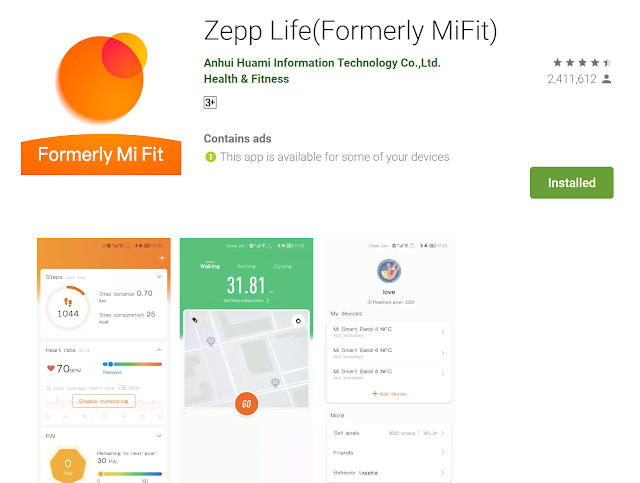 Zepp Life Nedir