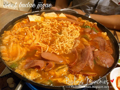 Paulin's Munchies - Togi Korean Restaurant at Mosque Street - Beef budae jjigae