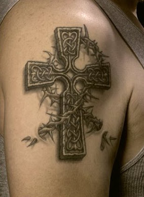 Cross tattoo