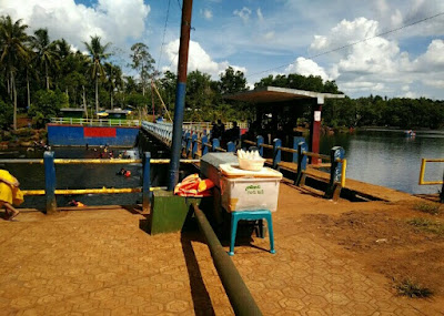 Jembatan bendungan danau kemuning sribhawono lampung timur