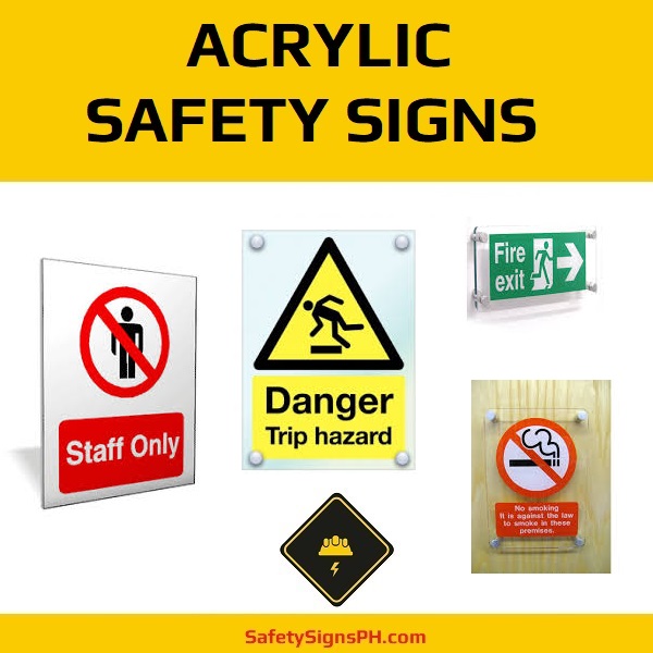 Acrylic Safety Signs Philippines