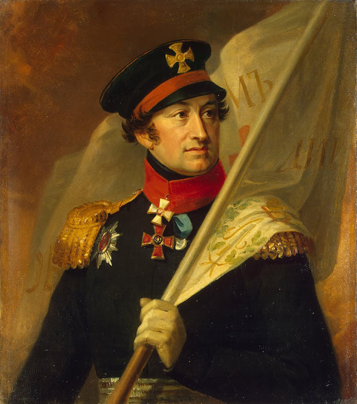 Portrait of Alexander A. Bibikov by George Dawe - Portrait, History Paintings from Hermitage Museum