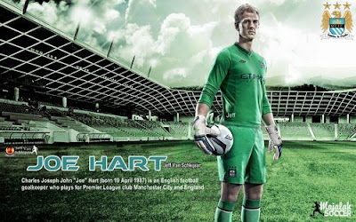 Wallpapers Joe Hart Manchester City 2012-2013