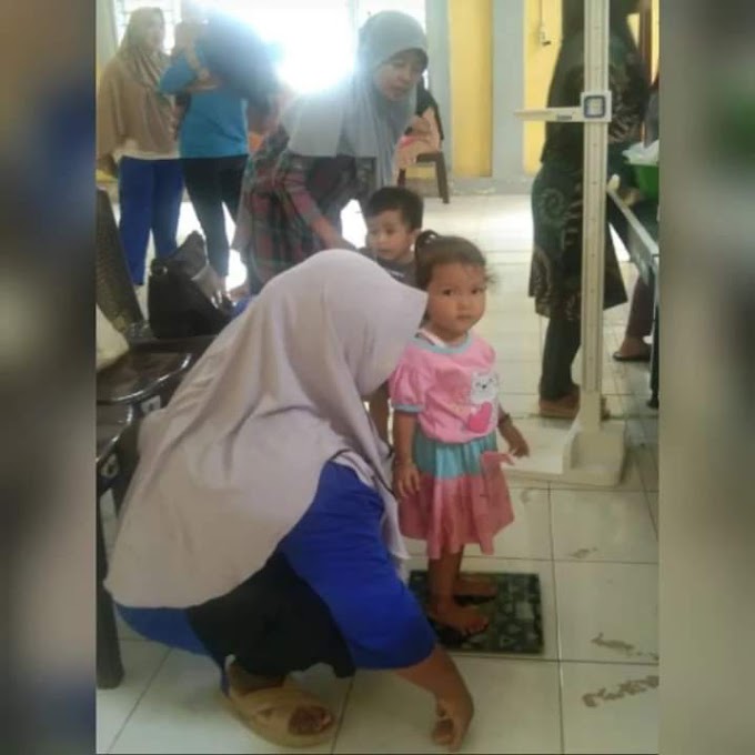Kegiatan Posyandu Balita, Ibu Hamil dan Lansia di Posyandu Kenari Dusun 3 Desa Tanjung Menang