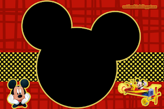 Pretty Mickey Party Free Printable Mini Kit.  