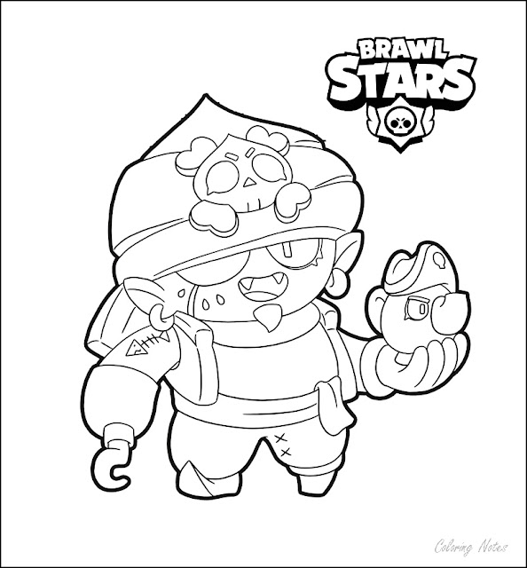 Coloring Pages Brawl Stars