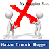 How to Fix hatom Structured Data Errors in Blogger 2016