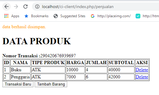 aplikasi penjualan