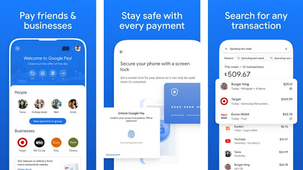تطبيق Google Pay