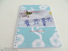 Father's Day gift idea snapfish personalised notebook photo