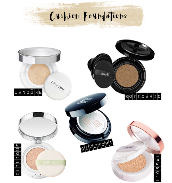 MAKE UP // 5 COMPACT CUSHION FOUNDATIONS