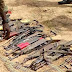 Balmo forest raid: Troops recover weapons from underground armouries