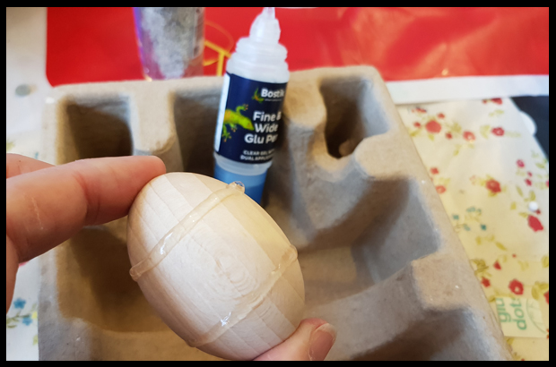 Decorate eggs to hunt in the garden.  Solid Wooden eggs are a good choice