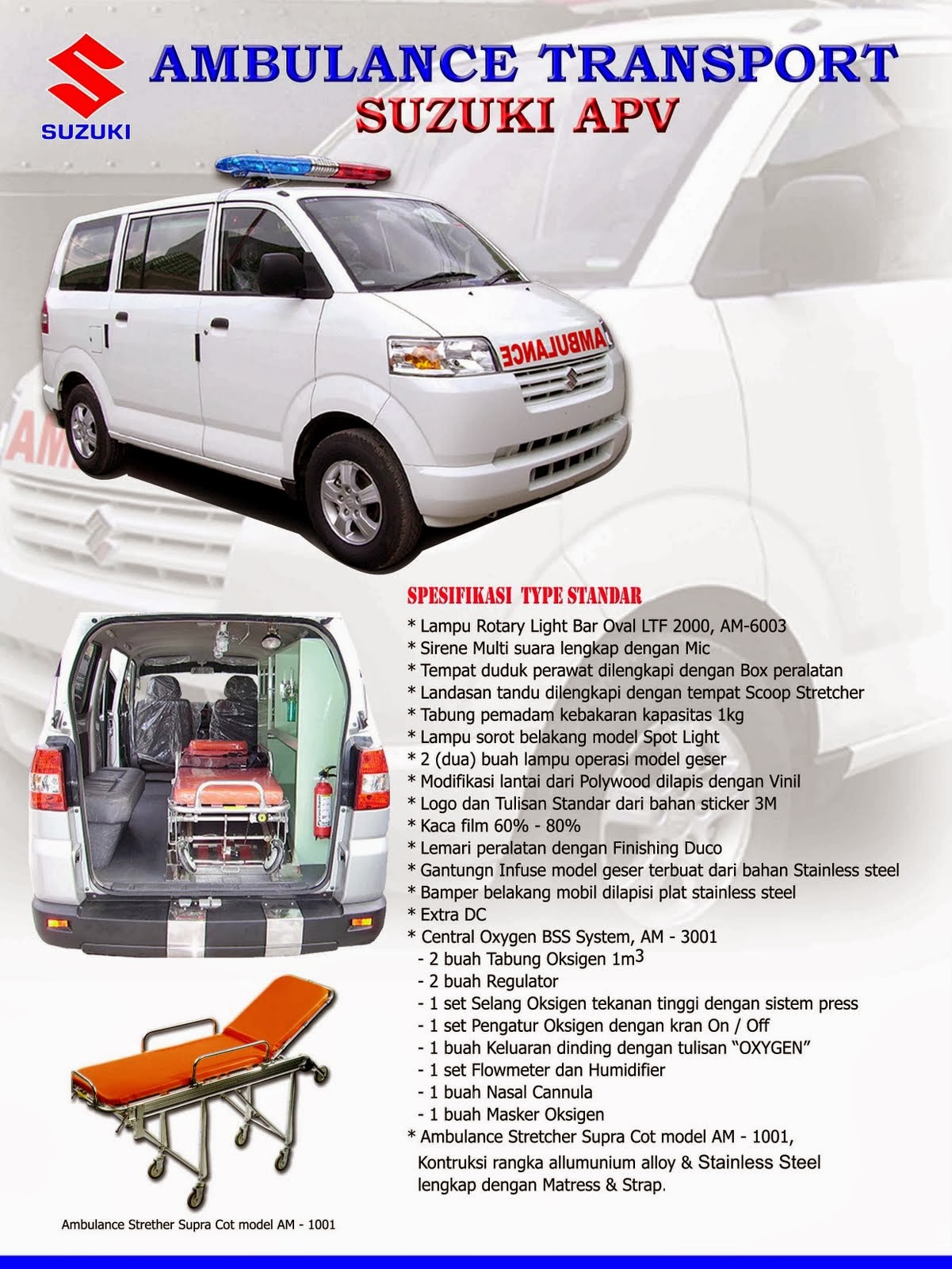 Paket Kredit Mobil Suzuki APV  Ambulance