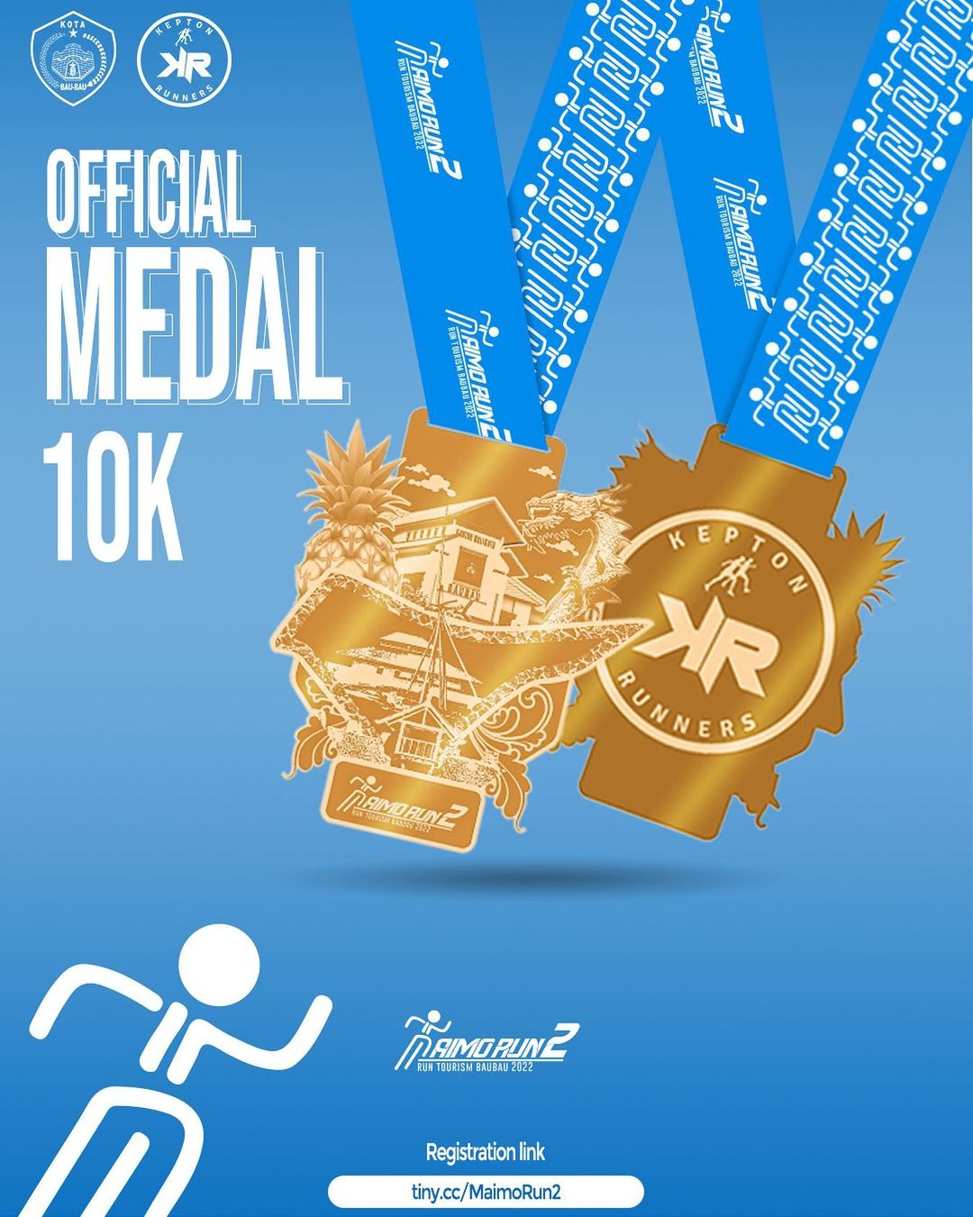 Medali 10K 🏅 Nama_Lomba_Lari â€¢ 2022