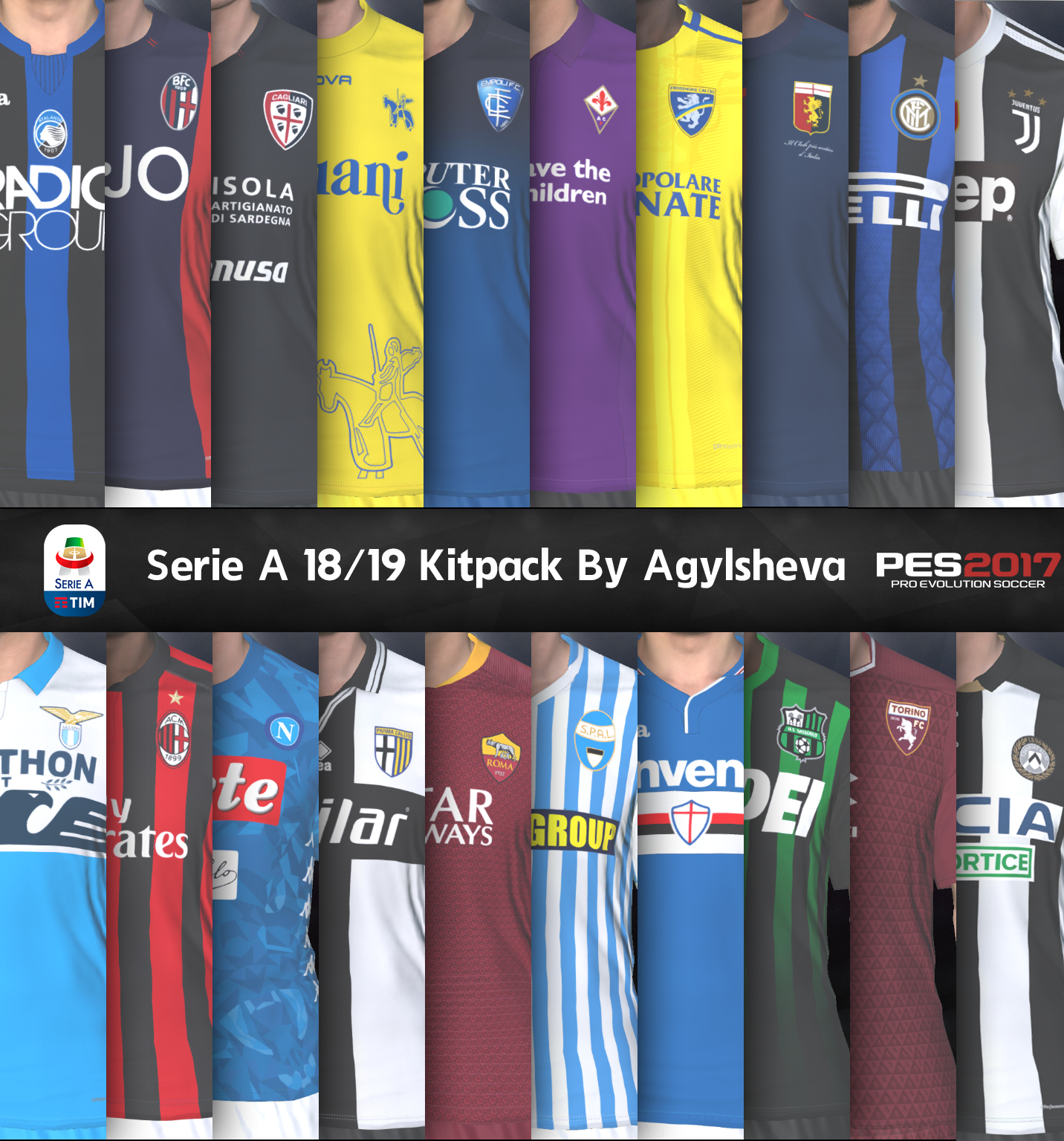 Pes 2017 Serie A Tim Kitpack By Agylsheva Season 20182019