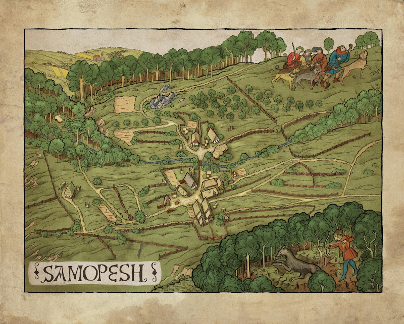 Kingdom Come: Deliverance Samopesh Map