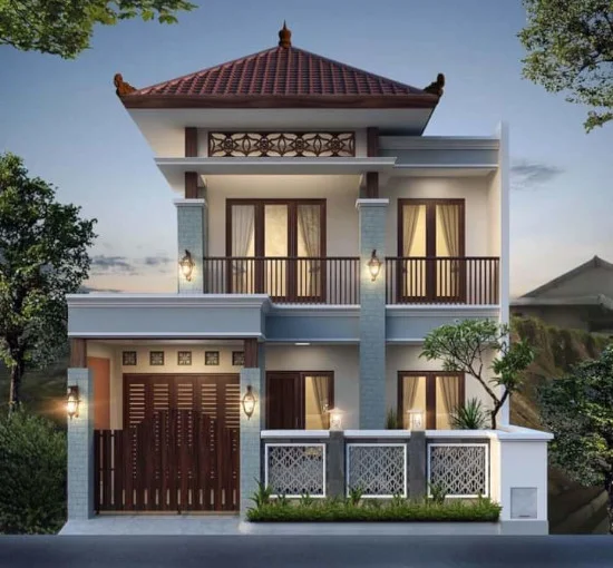 desain rumah 2 lantai