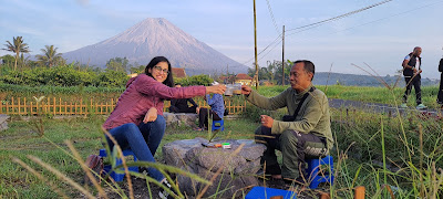 View Semeru village