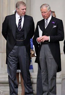 Prince Andrew and King Charles III